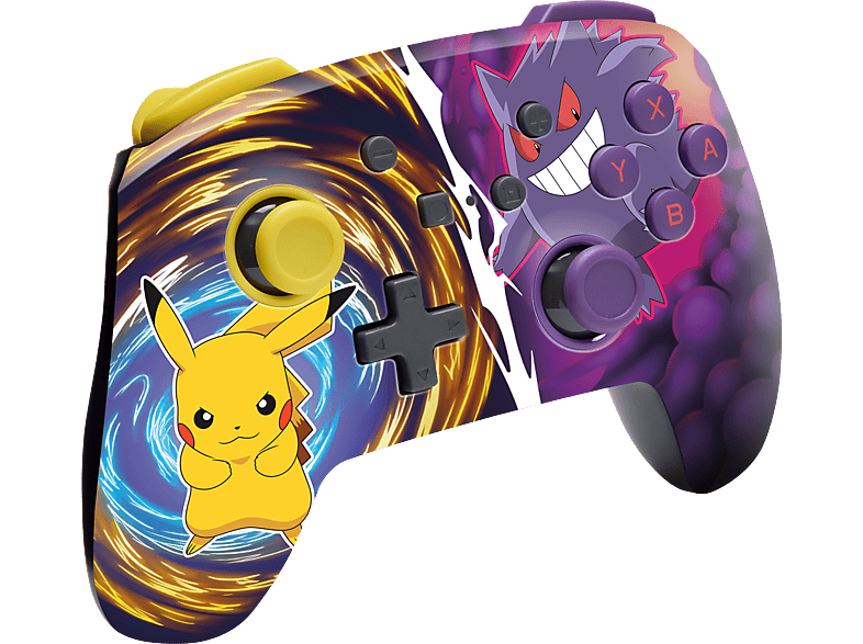 Thumbnail - POWERA Enhanced Wireless für - Pikachu vs. Gengar Controller Mehrfarbig Nintendo Switch, Switch Lite, OLED