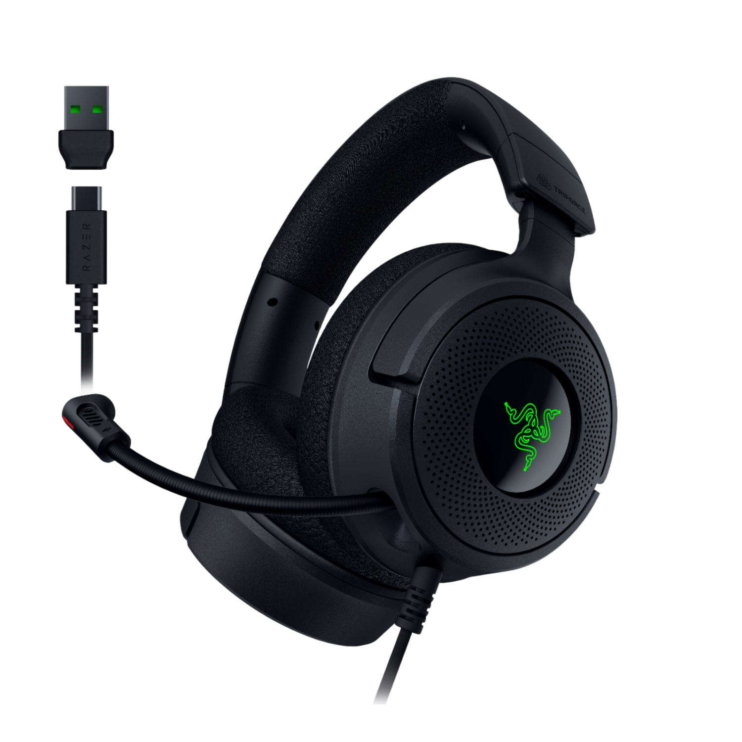 Razer Kraken V4 X Gaming-headset Zwart