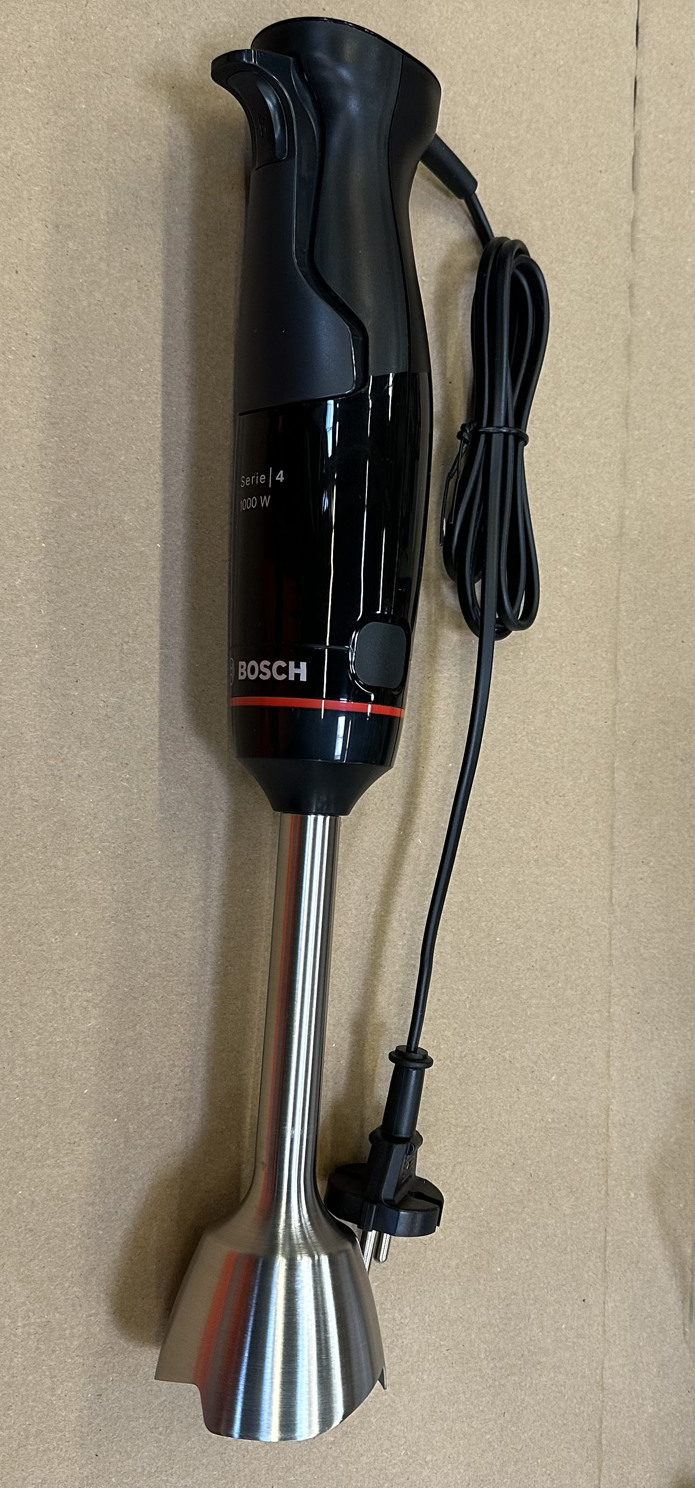 OUTLET - Blender Bosch MSM4B610 ERGOMASTER Serie 4 Czarny 1000 W Czarny
