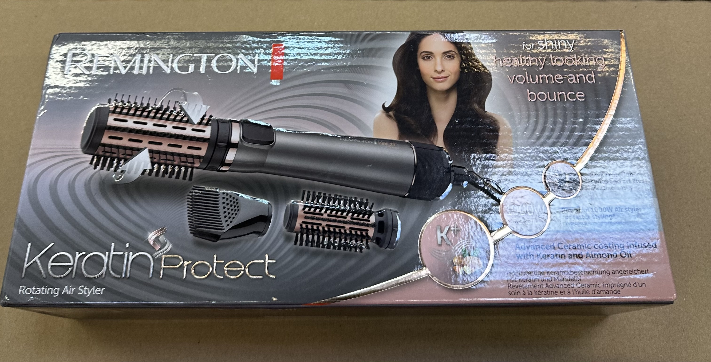 OUTLET- Lokówko-suszarka REMINGTON AS8810 Szary