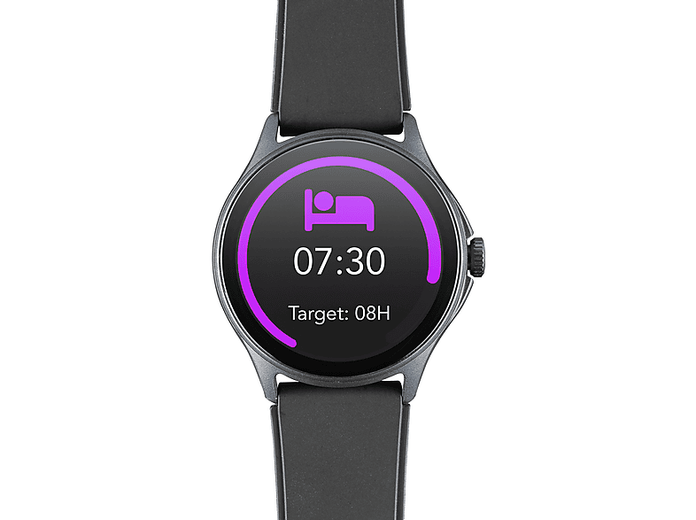 Cellular Line Smartwatch ION pro Round für bluetoothfähige Geräte, Schwarz — Foto 2 von 2