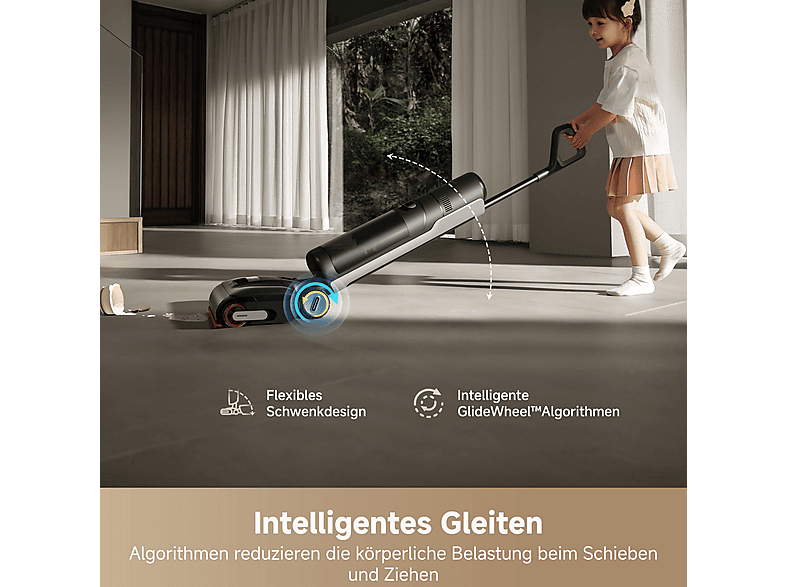 DREAME H15 Pro Nass-/Trockensauger, Akkubetrieb