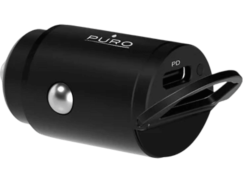 PURO 20W USB-C Araç İçi Şarj Cihazı Siyah