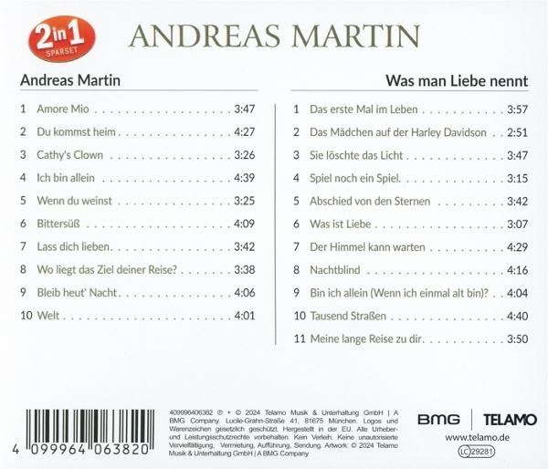 Cover-Art einer CD von Andreas Martin.