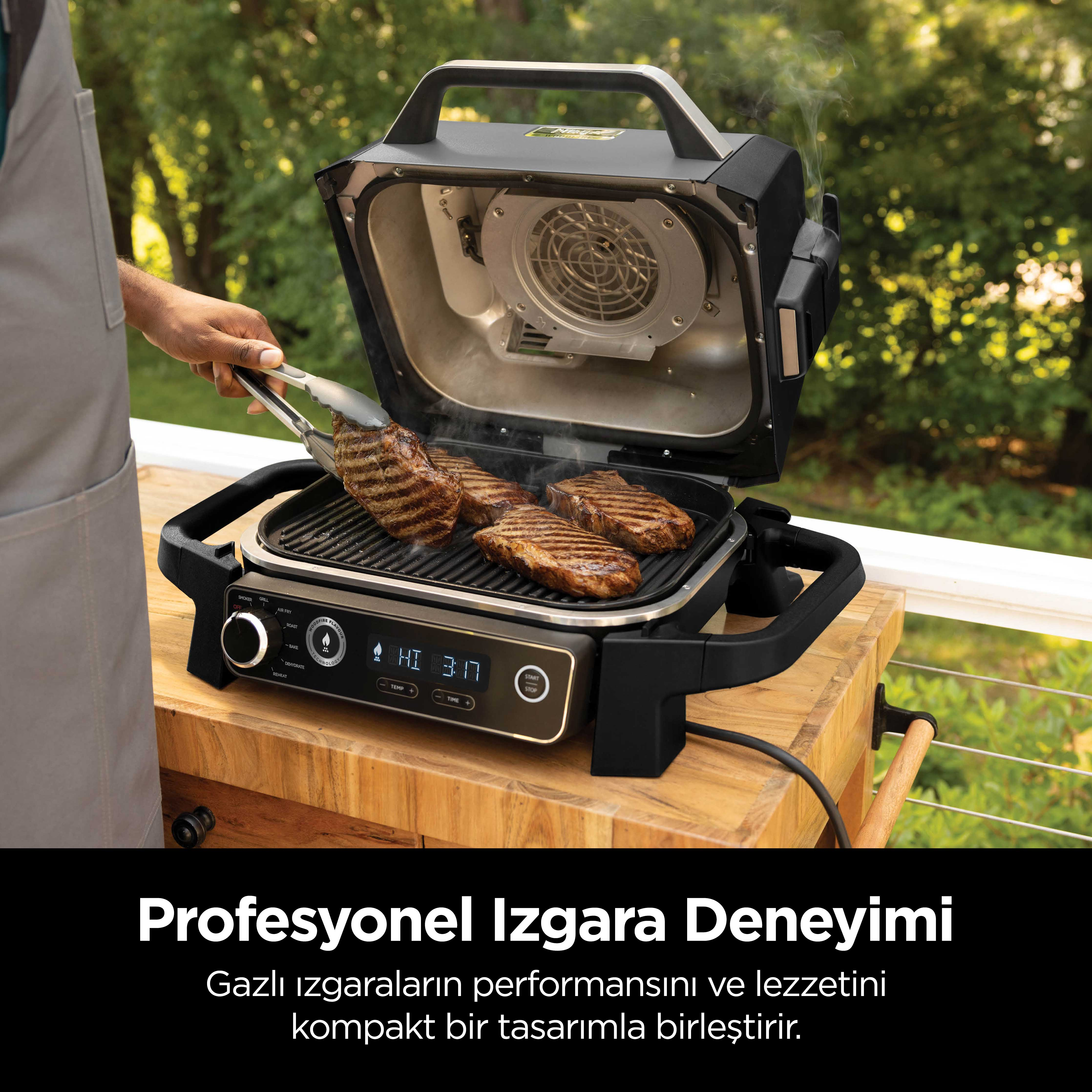 NINJA Woodfire Elektrikli Barbekü Grill & Smoker Fiyat & Özellik