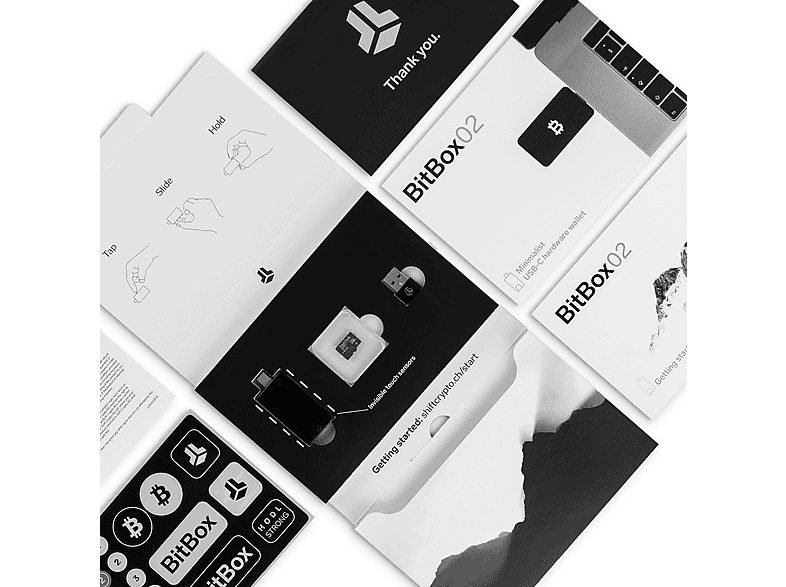 BITBOX 02 Multi-Edition, Hardware Wallet, USB-C, Schwarz; Krypto Hardware Wallet — Foto 4 von 5