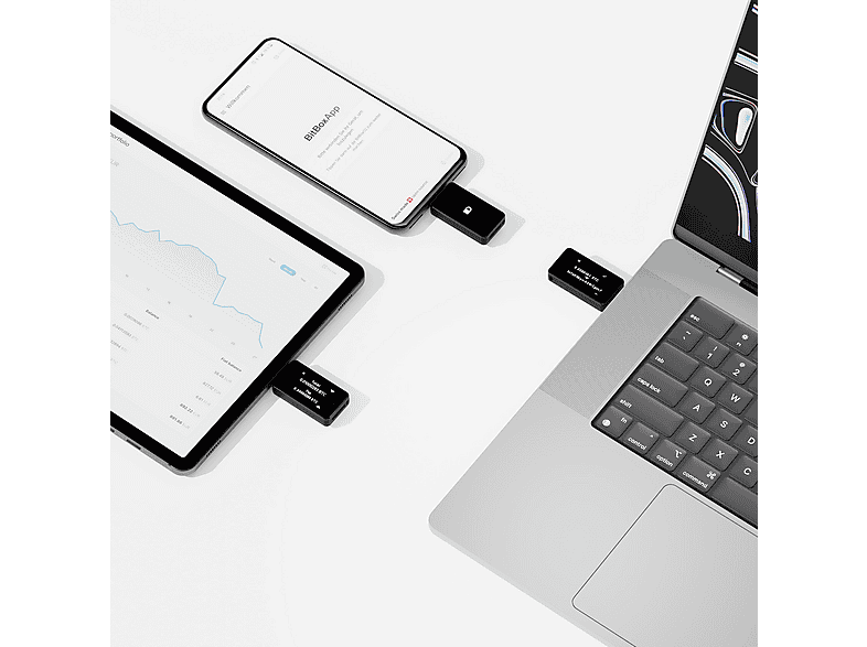 BITBOX 02 Bitcoin-only Edition, Hardware Wallet, USB-C, Schwarz; Krypto Hardware Wallet — Foto 5 von 5