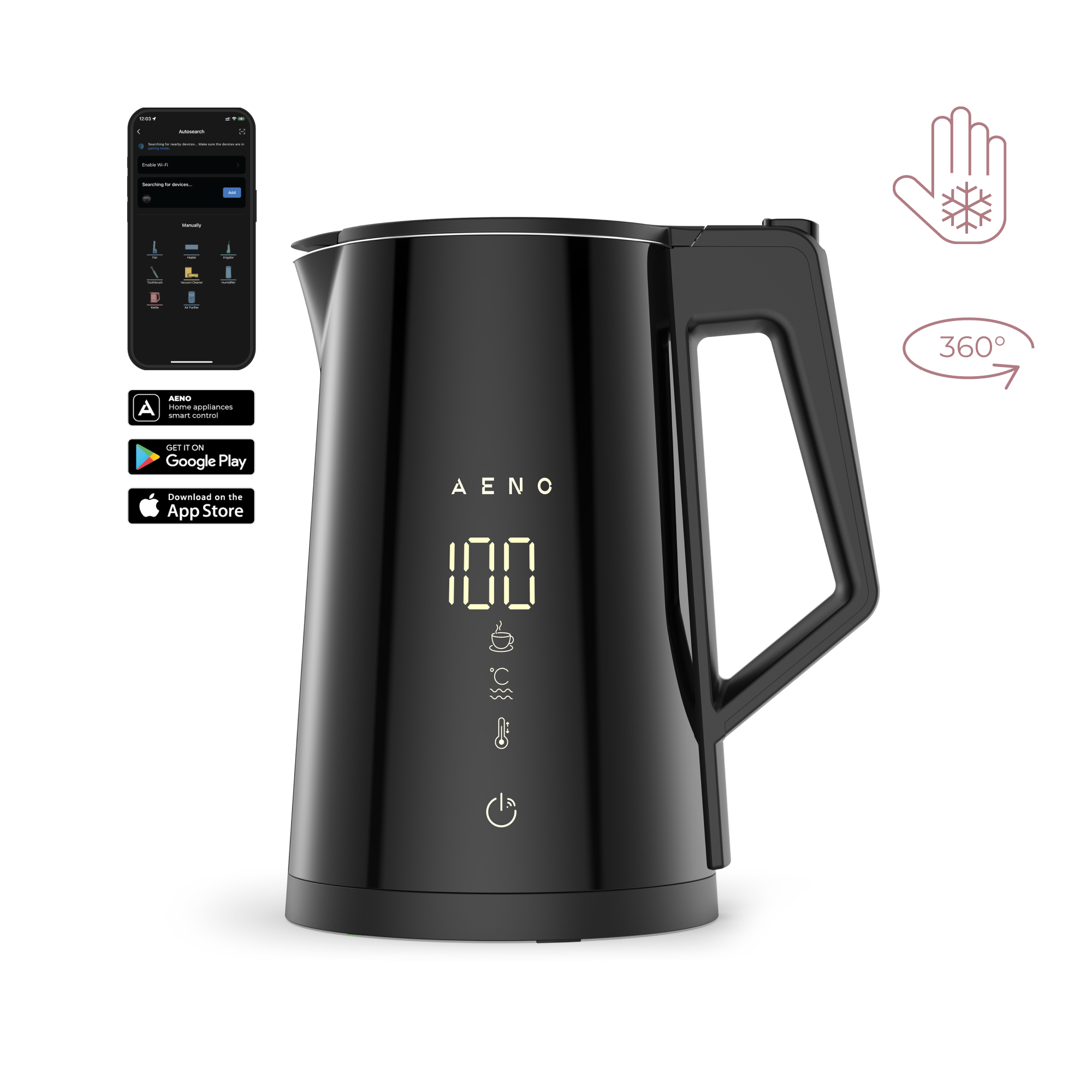 AENO AEK0007S Elektromos vízforraló