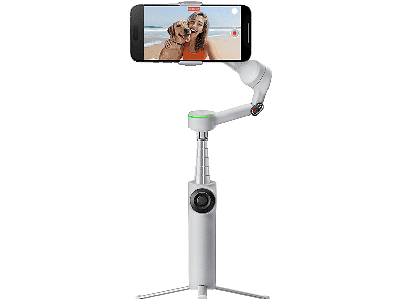 INSTA360 Flow 2 Pro Creator Bundle Gimbal, Hellgrau