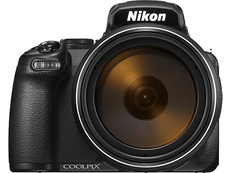 NIKON COOLPIX P1100 Bridgekamera Schwarz, 125x opt. Zoom, Grosser Betrachtungswinkel, Antireflexbeschichtung und fünfstufige Helligkeitsregelung, dreh- neigbarer LCD-Monitor, WLAN