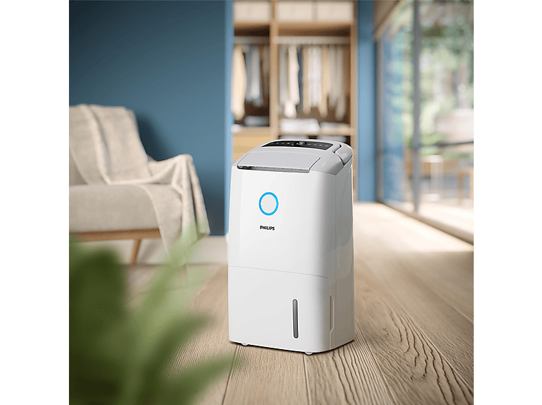 Philips DE5305/11 Series 5000 2-in-1-Luftentfeuchter und -reiniger Weiß (245 Watt, Entfeuchterleistung: 26,5 l/d, 137 m³) — Foto 3 von 5