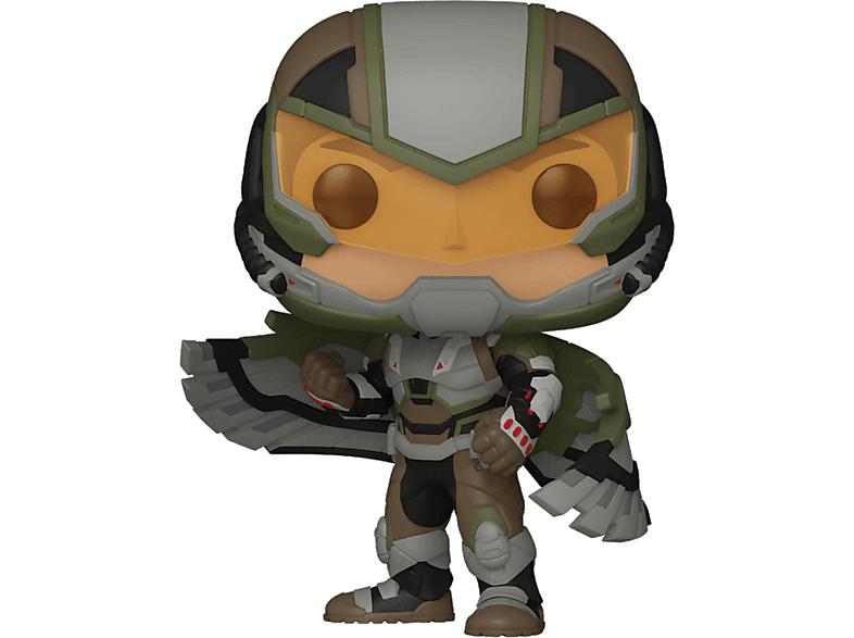 Figura Funko Pop! - Marvel. Captain America: Falcon, Vinilo, 10 cm