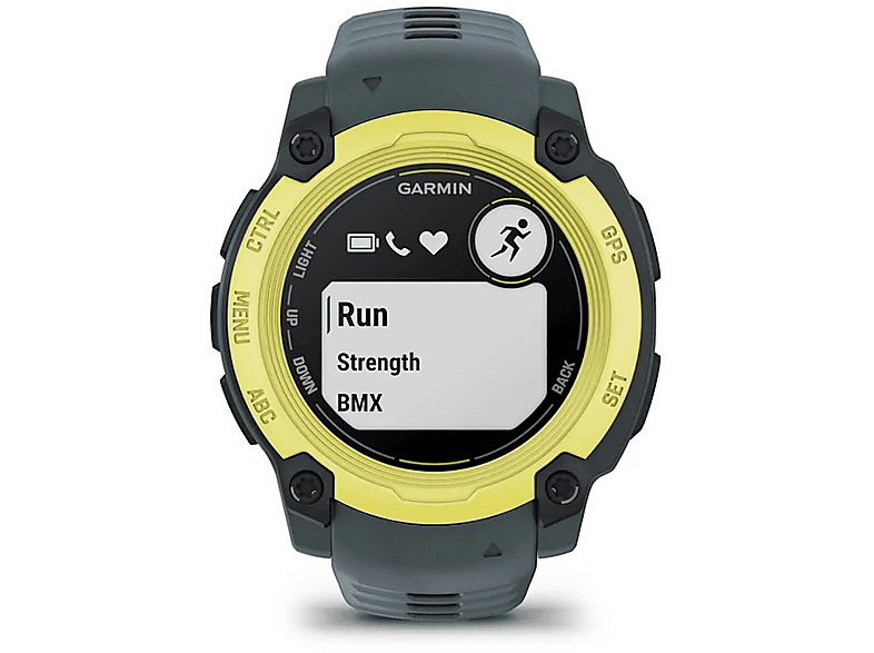 Smartwatch GARMIN Instinct E 40mm Limonkowy – zdjęcie 3