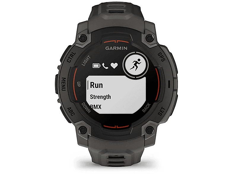 Smartwatch GARMIN Instinct E 45mm Czarny – zdjęcie 2