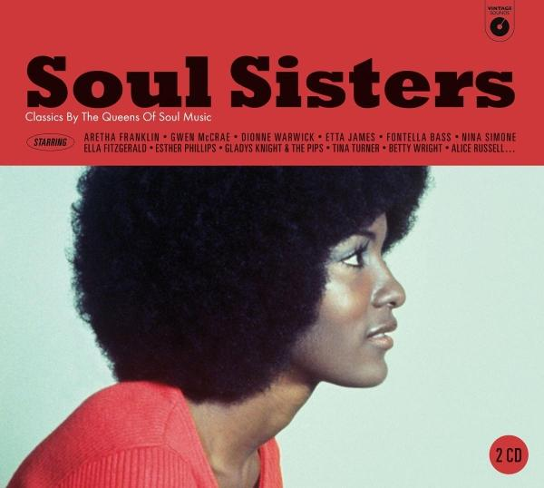 Albumcover 'Soul Sisters'. Eine Frau mit großem Afro ist auf dem Cover abgebildet.
