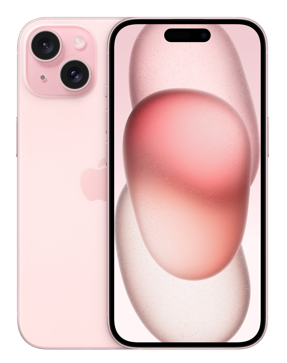 Smartfon APPLE iPhone 15 128GB Różowy MTP13PX/A | MediaMarkt