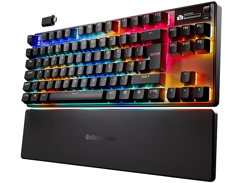 SteelSeries Apex Pro TKL GProワイヤレス STEELSERIES Apex Pro TKL Wireless Mekanik Q Gaming Klavye Gen 3 UK