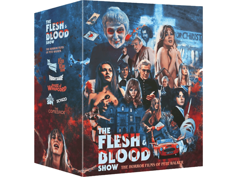 Vsn Import Flesh And Blood Show - The Horror Films Of Pete Walker (7 Films) Blu-ray