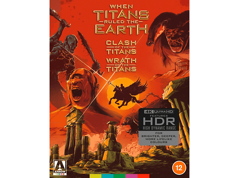 Vsn Import When Titans Ruled The Earth: Clash Of & Wrath - 4k Ultra Hd Blu-ray