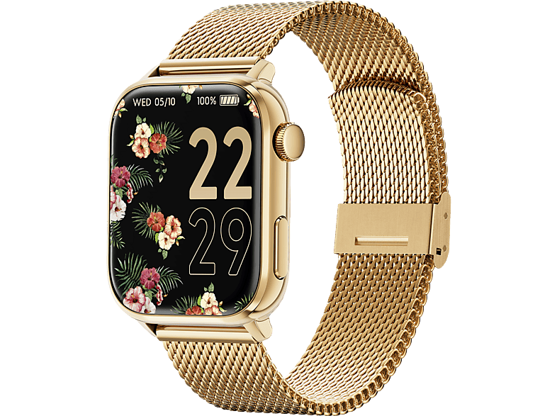 Ice-watch Smartwatch 2.0 Milanese Band 1.96'' Amoled Gold