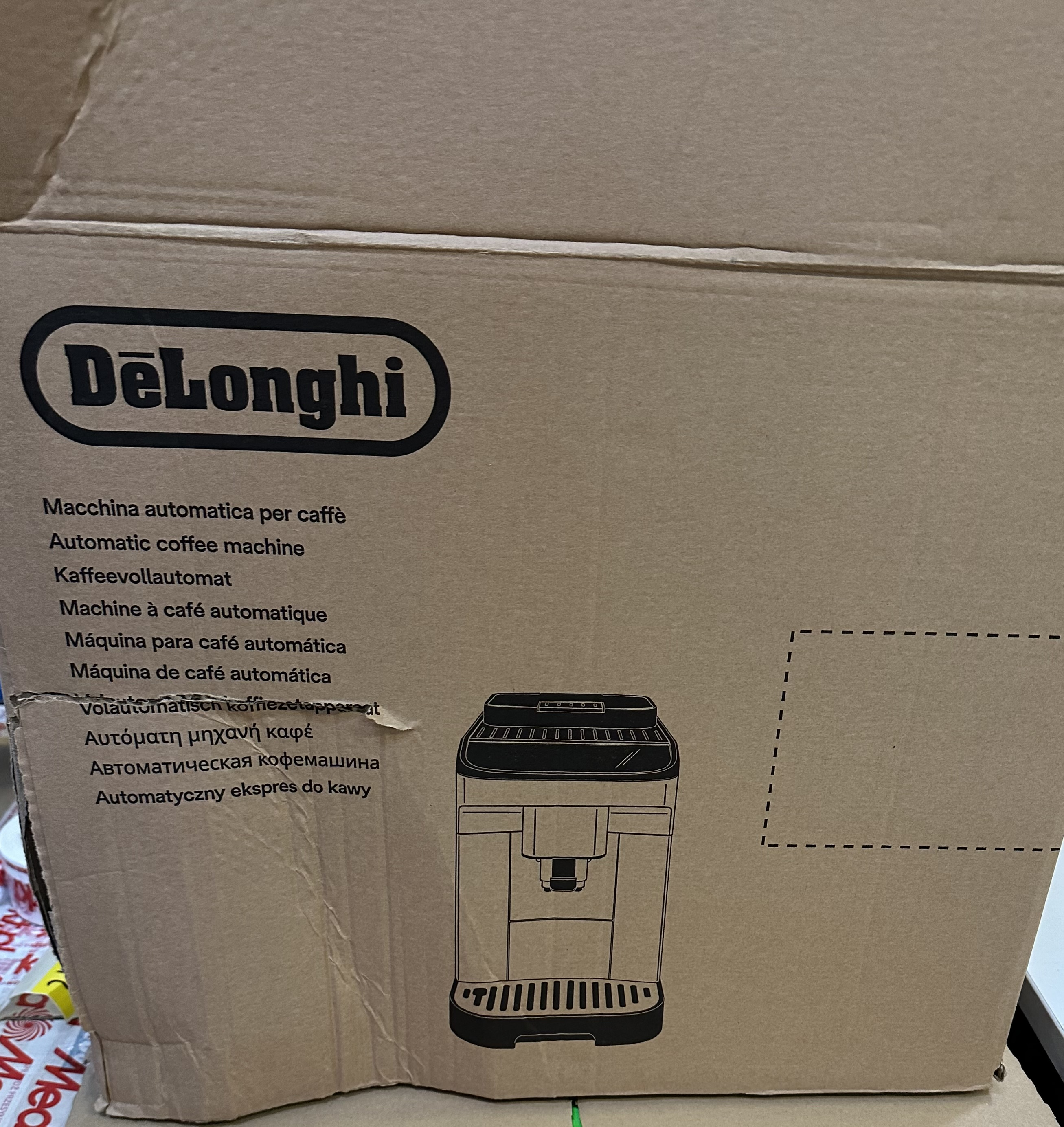 OUTLET Ekspres ciśnieniowy DE LONGHI ECAM290.81 TB Magnifica Evo Tytanowo-czarny Tytanowo-czarny