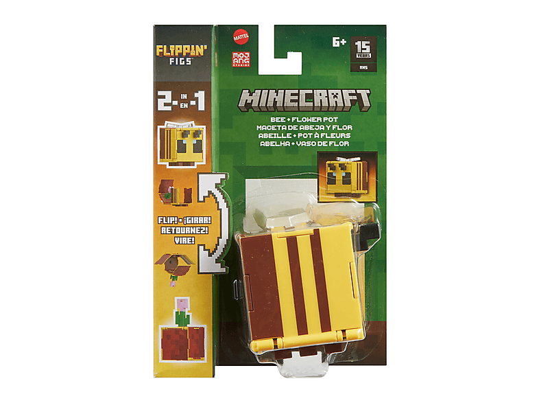 Thumbnail - MINECRAFT HTL43 FLIPPIN FIGURE SORTIMENT Spielset