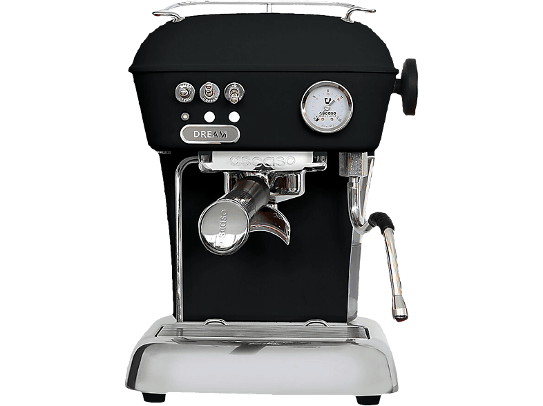 ASCASO DREAM ONE Espressomaschine Schwarz