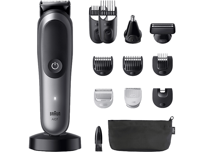 Braun All-in-One Series 7 AIO7560 Style Kit – Baardtrimmer, Tondeuse, Gezichtstrimmer en Lichaamstri