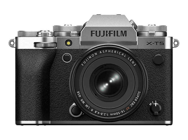 FUJIFILM X-T5 Body + FUJINON XF16-50mmF2.8-4.8 R LM WR Systemkamera mit Objektiv 16 - 50 mm, 7.6 cm Display Touchscreen
