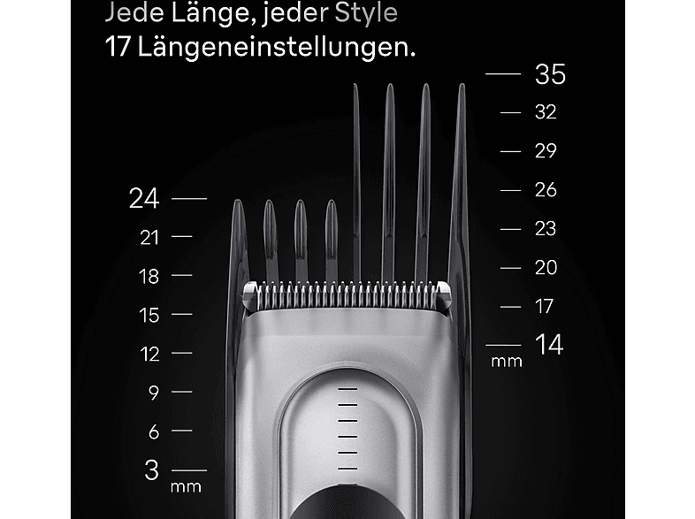 Braun HC7590 Haarschneider Set, 5tlg., Silver — Foto 4 von 5