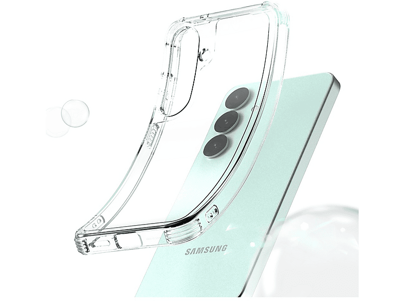 Etui - plecki ARAREE Flexield do Samsunga Galaxy S25 Przezroczysty – zdjęcie 2