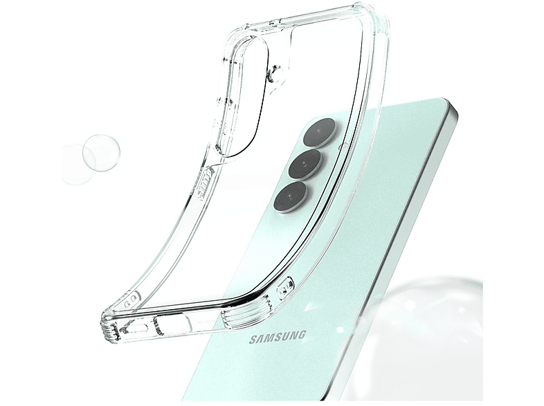 Etui - plecki ARAREE Flexield do Samsunga Galaxy S25 Plus Przezroczysty – zdjęcie 2