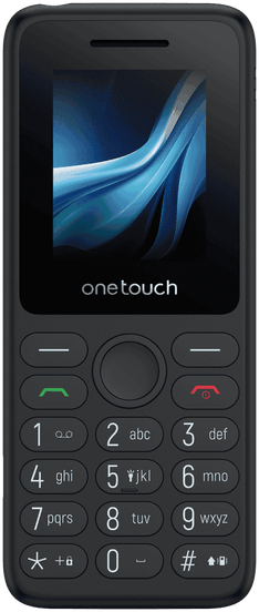 TCL ONETOUCH 5041 4G DualSIM Fekete Feltöltőkártyás Mobiltelefon
