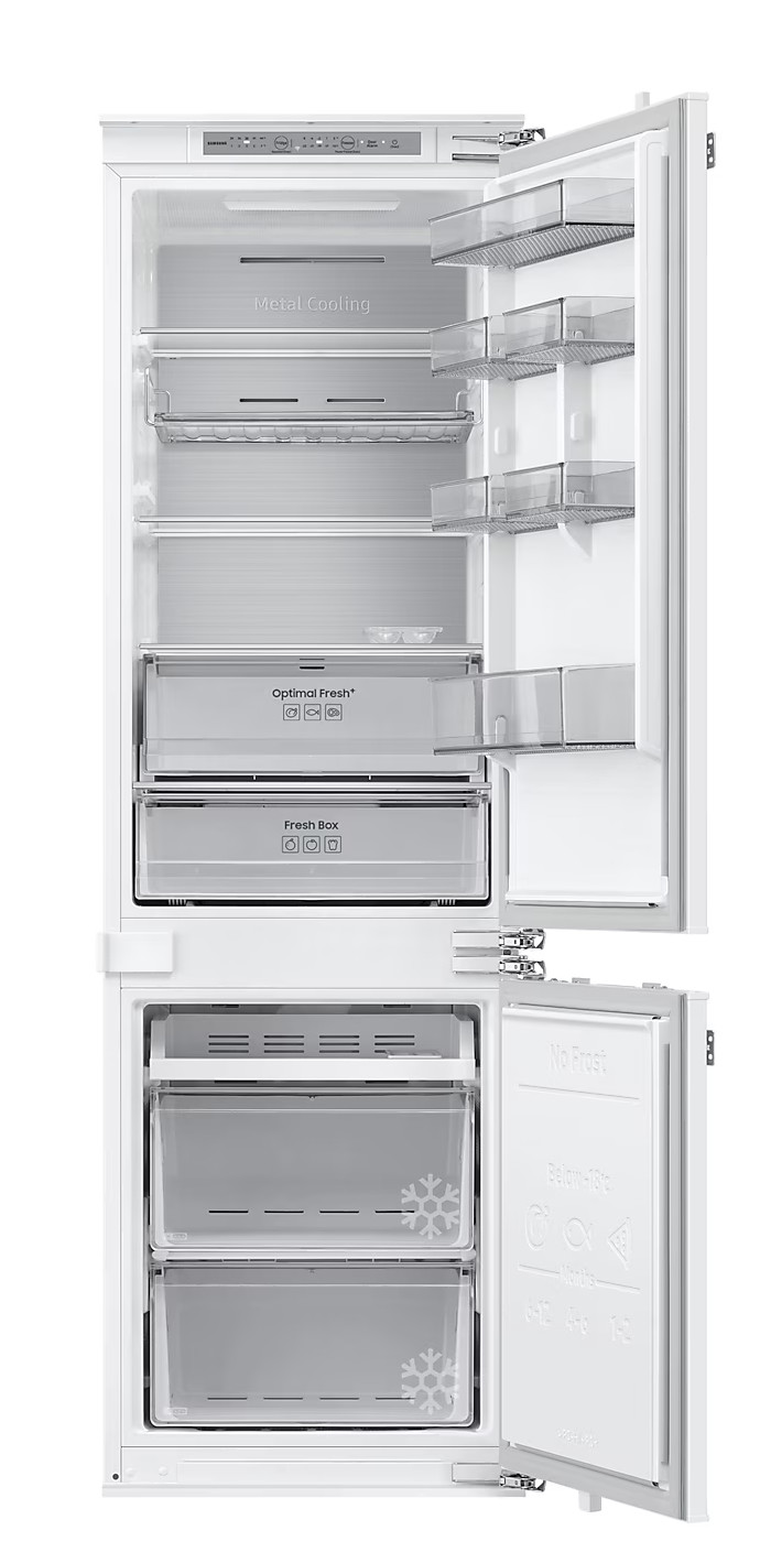 Schemat instalacji lodówki w kuchni.