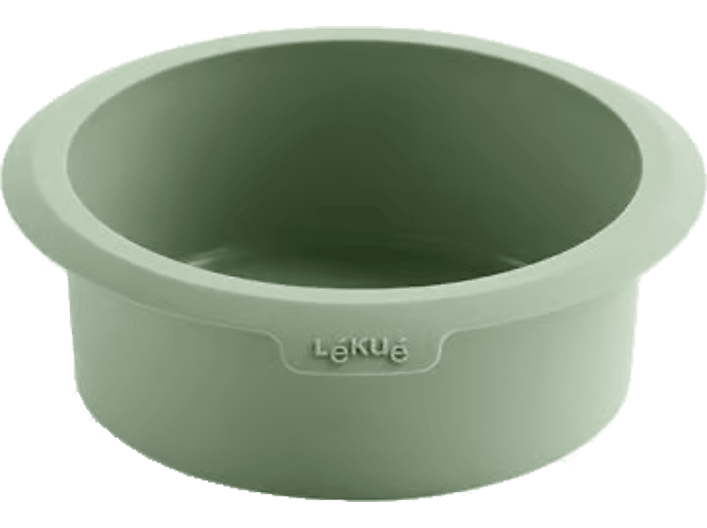 Lékué 884108 Heißluftfritteusen Backform 15cm, Green; Backform für Airfryer 15cm