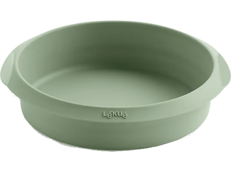 Lékué 884122 Heißluftfritteusen Backform 20cm, Green; Backform für Airfryer 20cm