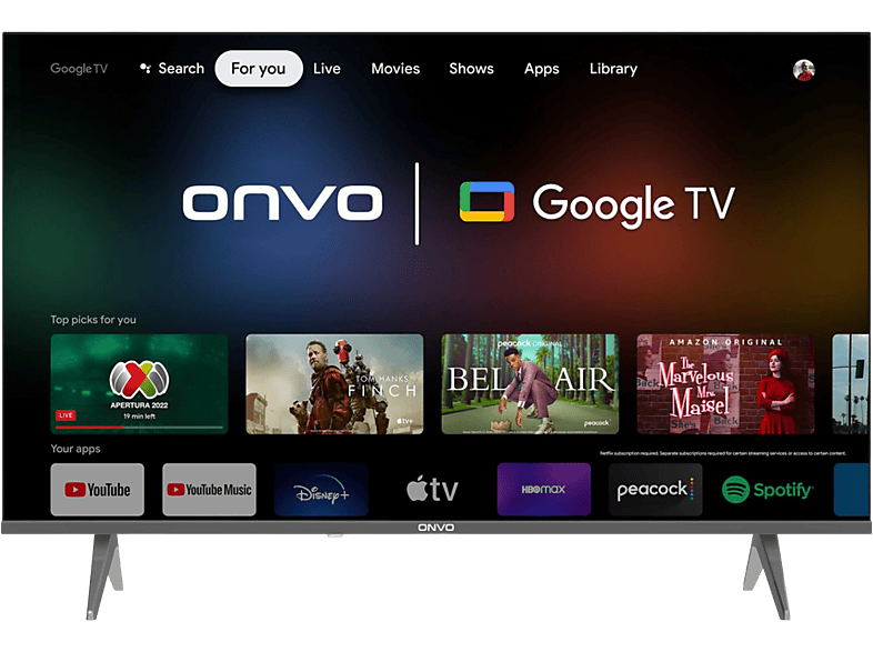 ONVO 43OVF9000F 43 inç 109 Ekran Uydu Alıcılı Smart FHD LED TV