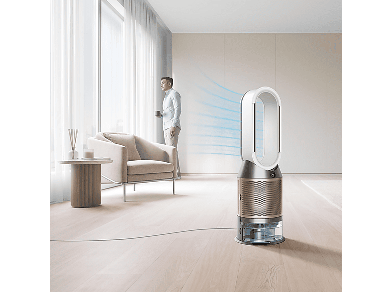 Dyson 545007-01 PH05 Purifier Humidify + Cool PH2 De-Nox, Luftbefeuchter, Luftreiniger und Ventilator (3-in-1) Weiß/Gold — Foto 3 von 5