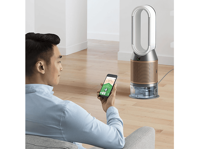Dyson 545007-01 PH05 Purifier Humidify + Cool PH2 De-Nox, Luftbefeuchter, Luftreiniger und Ventilator (3-in-1) Weiß/Gold — Foto 4 von 5
