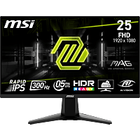 MediaMarkt MSI MAG 255XF - 24.5 inch - 1920 x 1080 (Full HD) - 0.5 ms - 300 Hz aanbieding