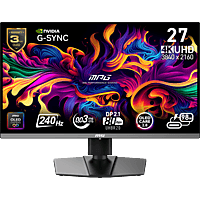 MediaMarkt MSI MPG 272URX QD-OLED - 26.5 inch - 3840 x 2160 (Ultra HD 4K) - 0.03 ms - 240 Hz aanbieding