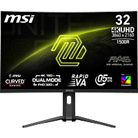 MediaMarkt MSI MAG 321CUPDF - 31.5 inch - 3840 x 2160 (Ultra HD 4K) - 0.5 ms - 160 Hz aanbieding