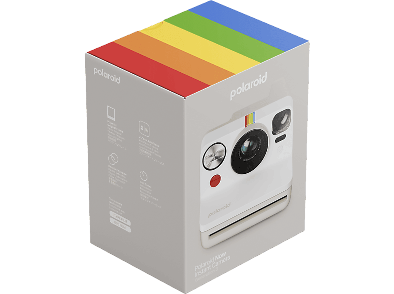 Polaroid Now Gen.3 Sofortbildkamera, Pebble White — Foto 5 von 5