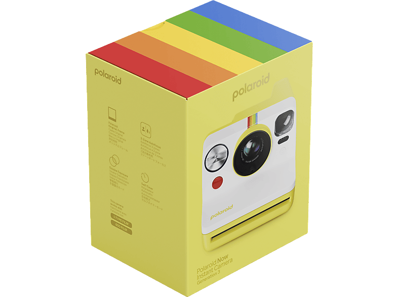 Polaroid Now Gen.3 Sofortbildkamera, Yellow — Foto 5 von 5