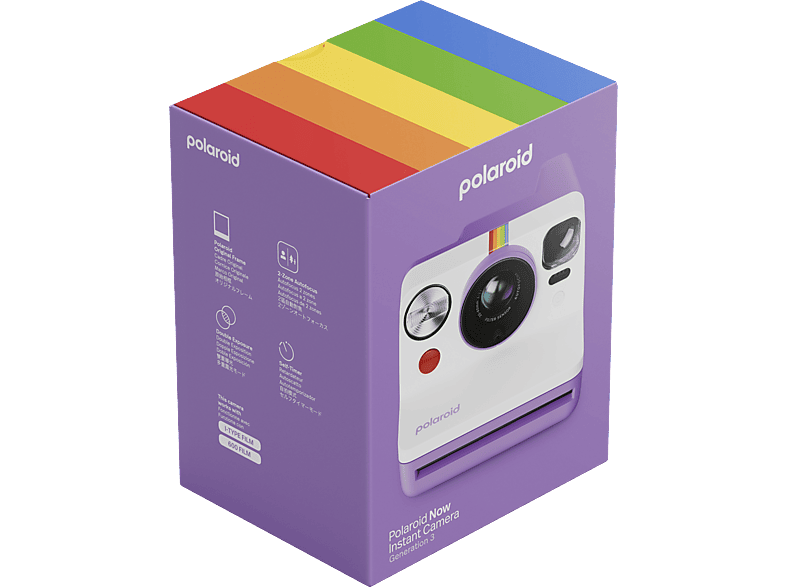 Polaroid Now Gen.3 Sofortbildkamera, Purple — Foto 5 von 5
