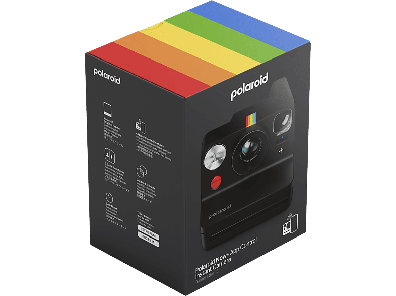 Polaroid Now+ Gen.3 Sofortbildkamera, Black — Foto 5 von 5