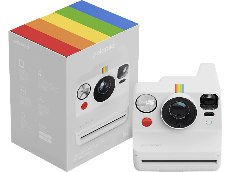 Polaroid Now+ Gen.3 Sofortbildkamera, White