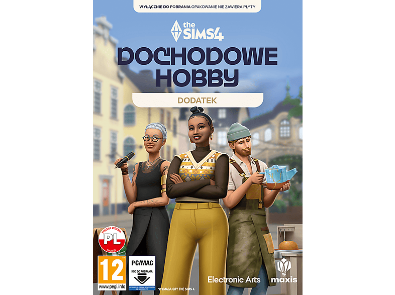 Фото - Гра CENEGA Dodatek do gry CENEGA The Sims 4 Dochodowe hobby