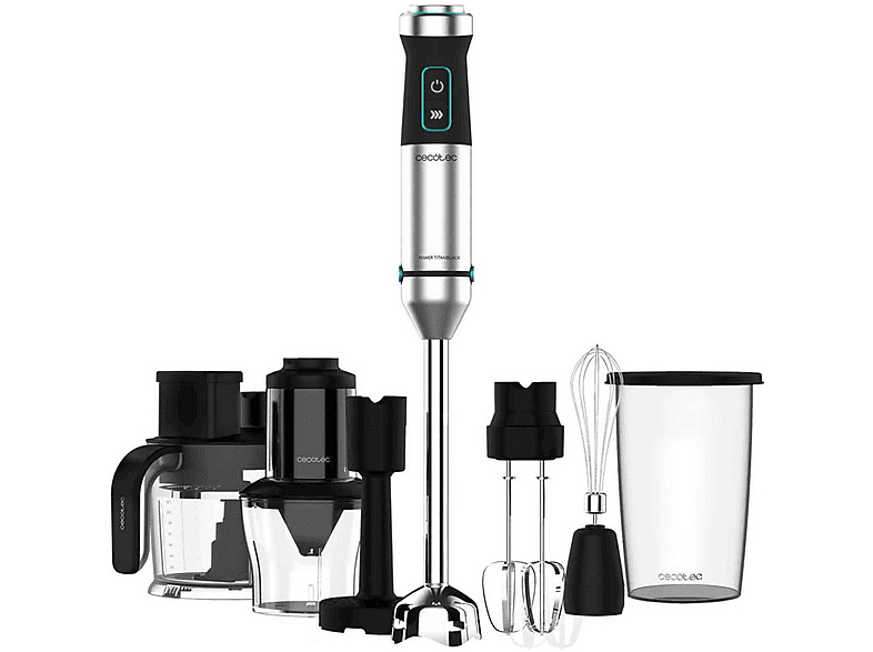 Frullatore AD Immersione Cecotec PowerTitanBlk1500XLTotMix