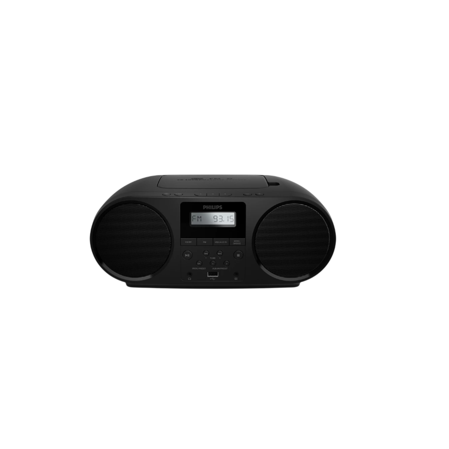 Philips Taz5000/10 Cd Fm-radio Zwart